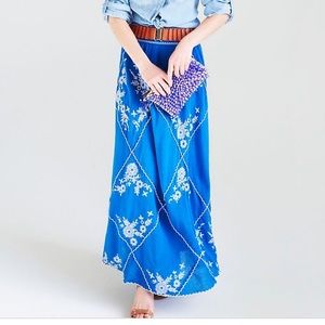 Anthropologie Ping Maxi Skirt, Size Small